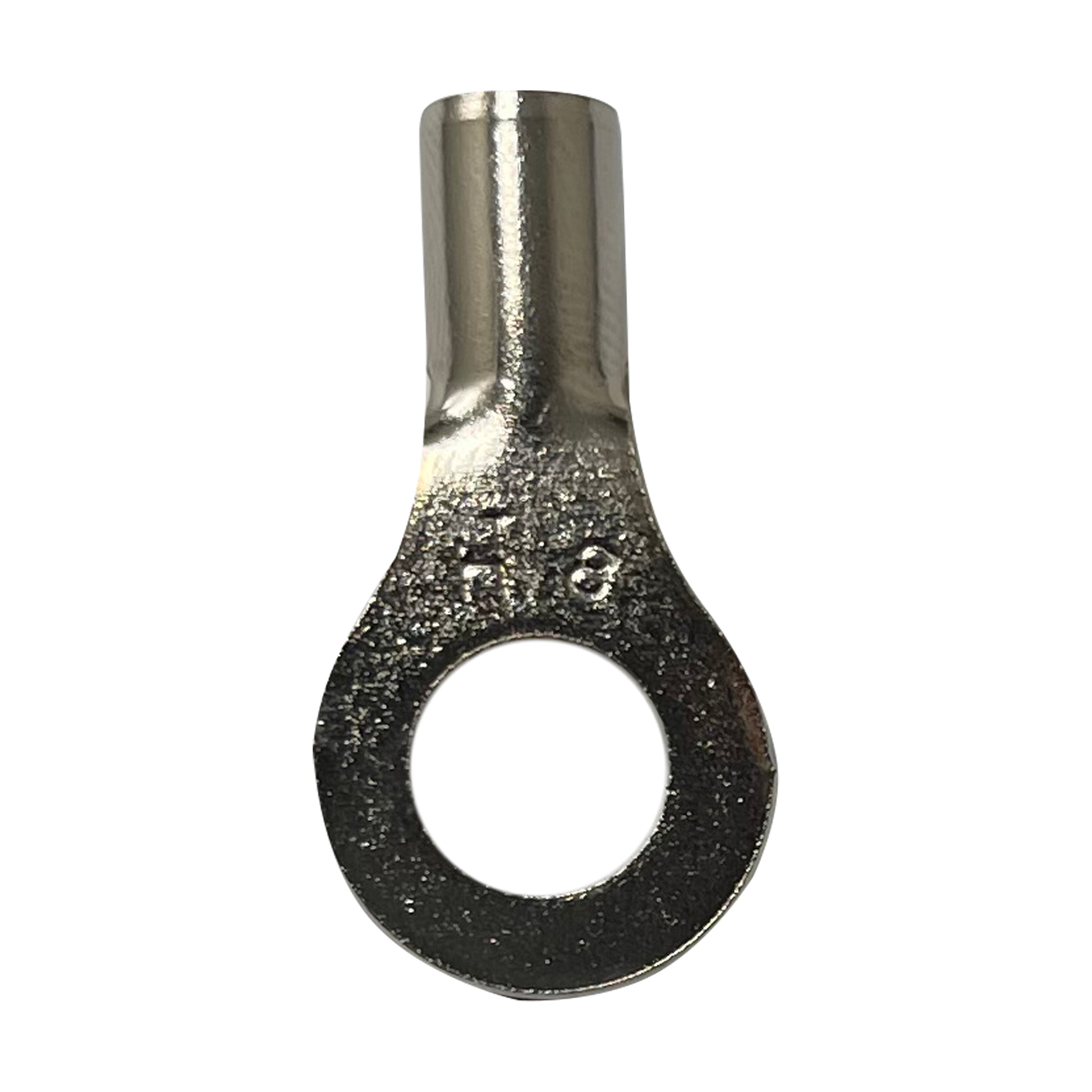 High Temperature Ring Terminal 8 Gauge 5/16" Stud - 100 Pack