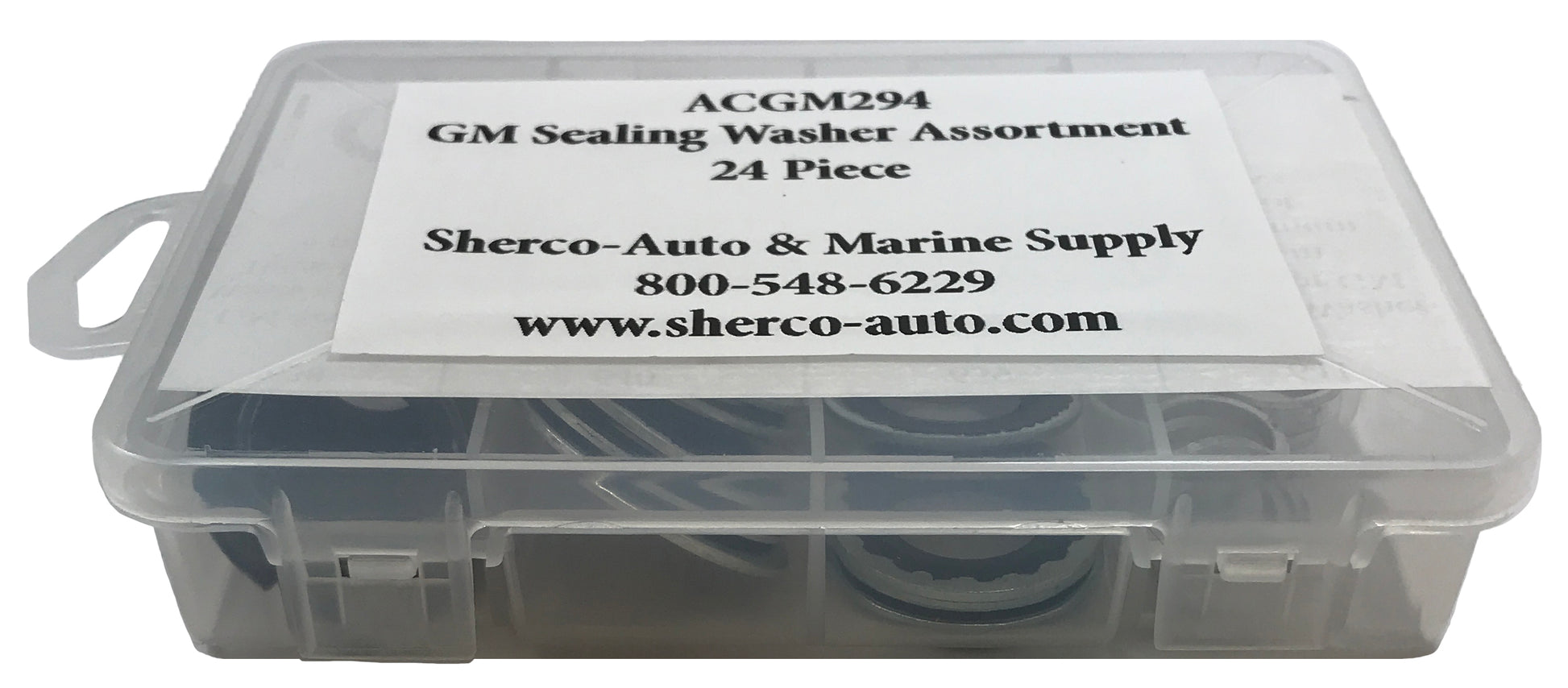 24 Piece Top 3 GM Sealing Washer Assortment