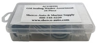 24 Piece Top 3 GM Sealing Washer Assortment