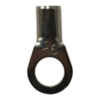 High Temperature Ring Terminal 6 Gauge 3/8" Stud - 100 Pack