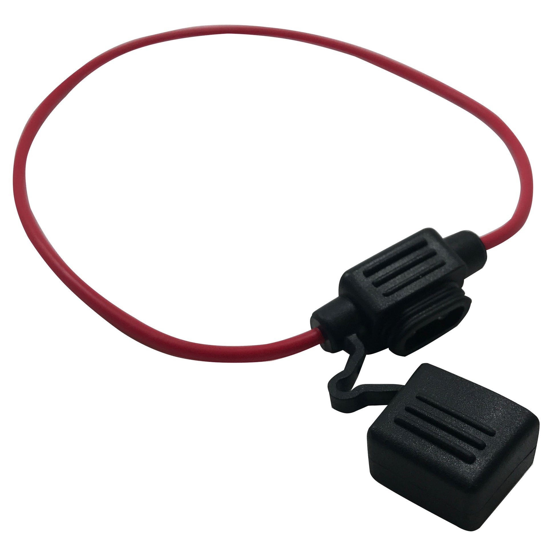 Waterproof 16 AWG Gauge APT / ATR Micro2 Inline Blade Fuse Holder - 30 Amp Rated