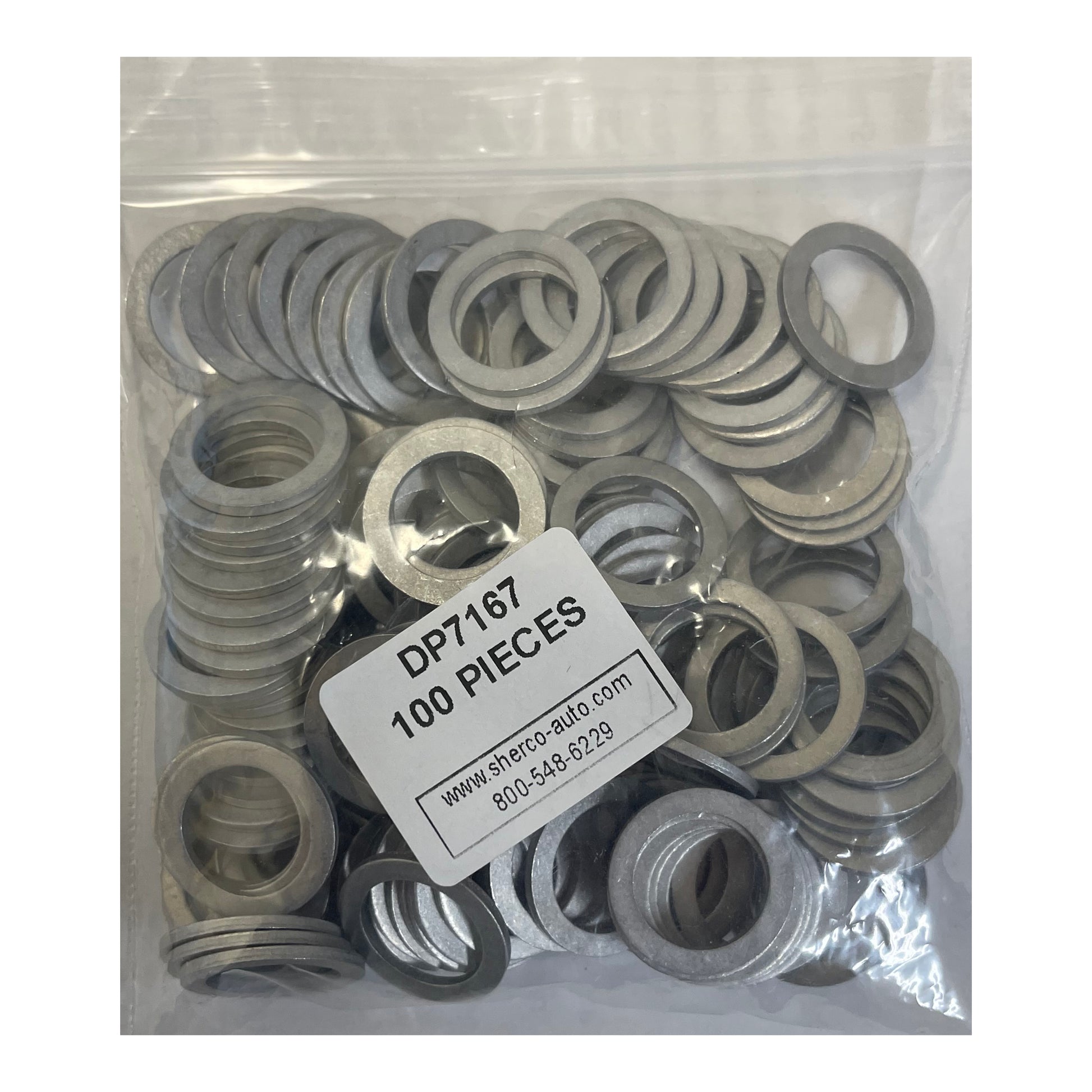 Oil Drain Plug Aluminum Gasket 14 mm fits Mazda 9956-41-400 - 100 Pack