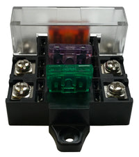 Stack-able ATO/ATC & ATM/MIN Fuse Panel Distribution Block - 3 Pack