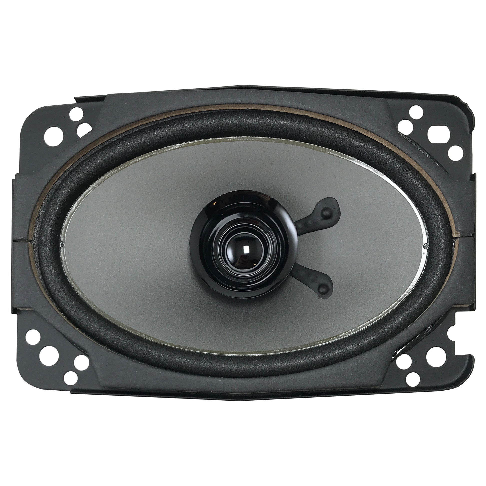 Raptor 4" x 6" OEM Replacement Dual Cone Speaker 35 Watts 4-8 OHMS Car Audio & 4 X 10 Adapter