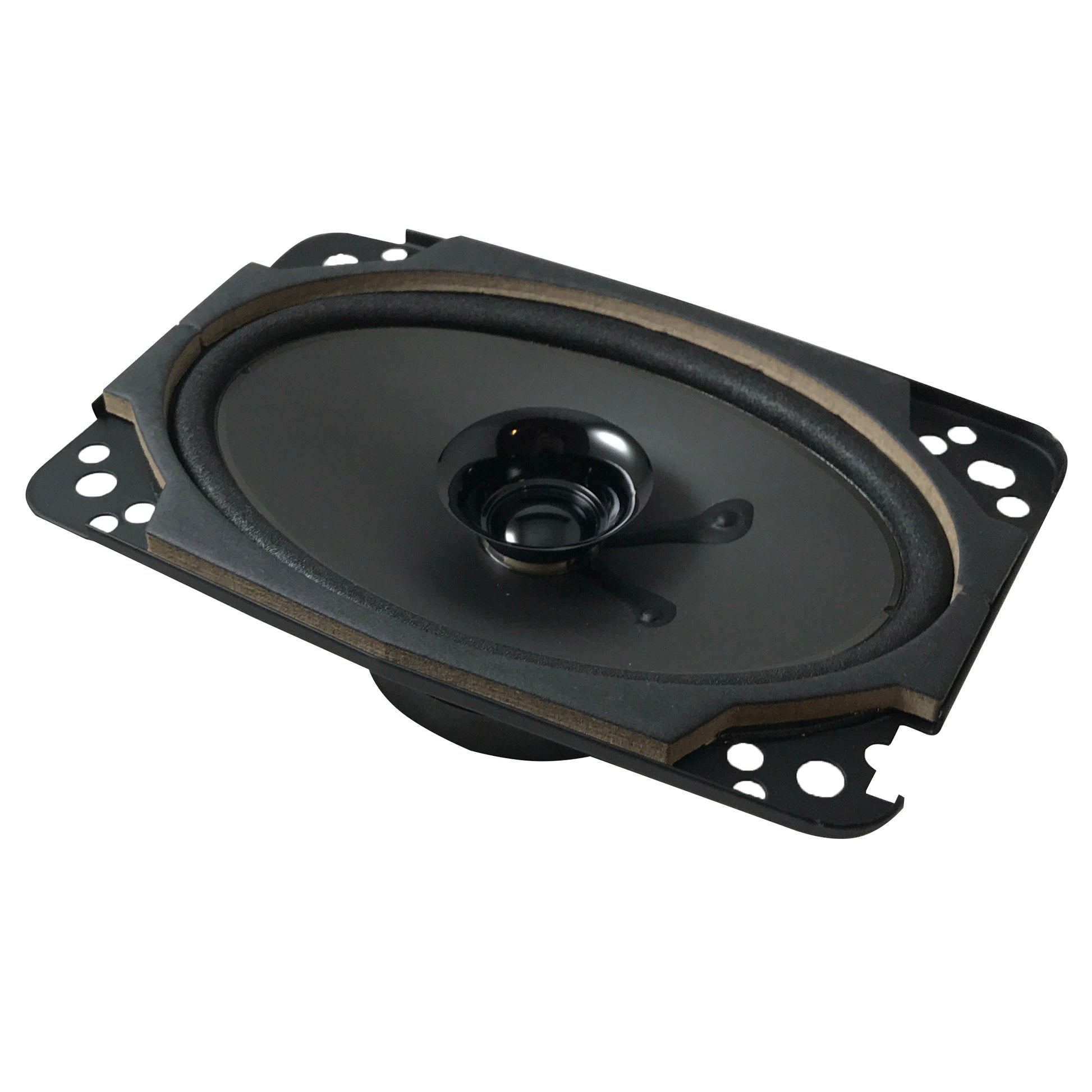 Raptor 4" x 6" OEM Replacement Dual Cone Speaker 35 Watts 4-8 OHMS Car Audio & 4 X 10 Adapter