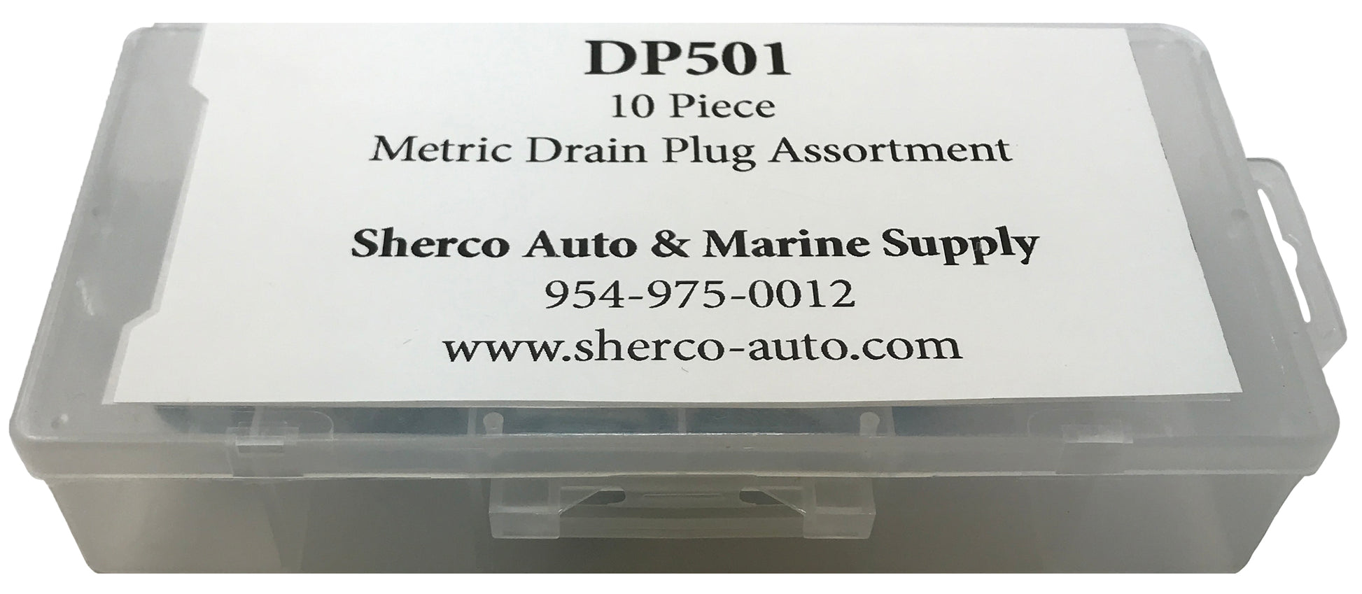 10 Piece Metric Oil Drain Plug Assortment - 12mm to 18mm