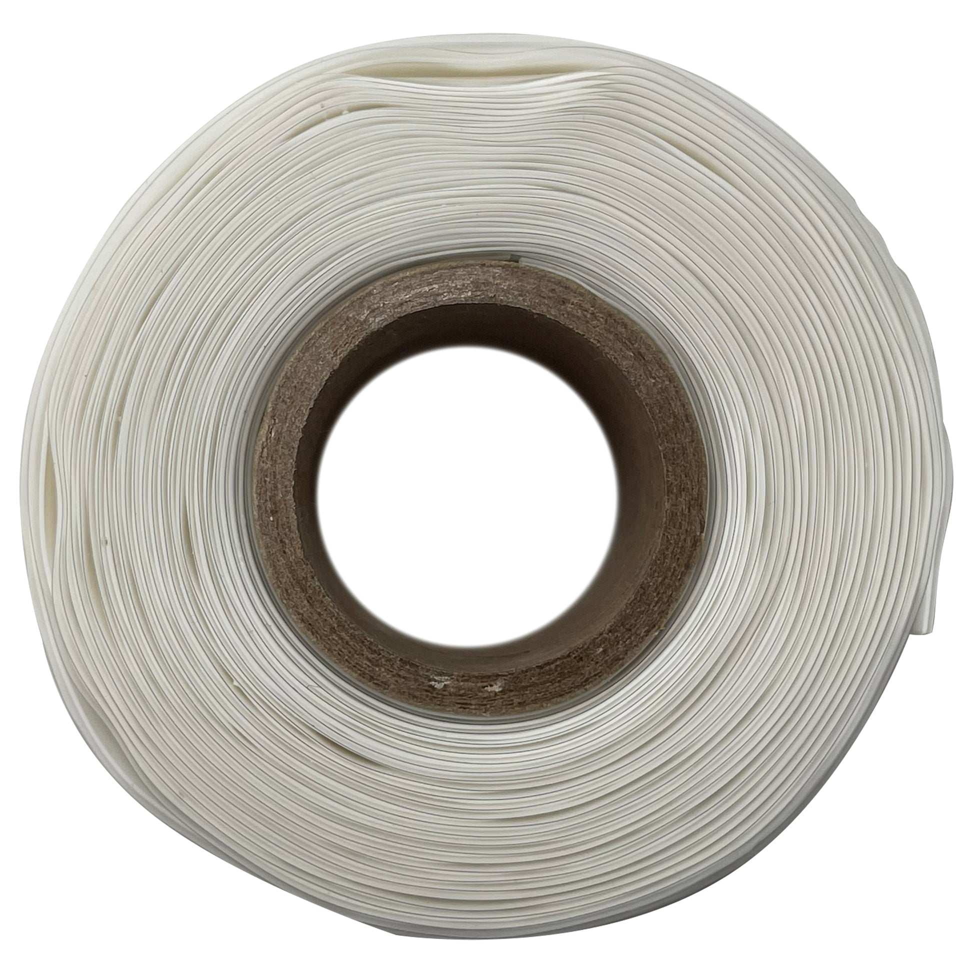 White Silicone Rescue Tape Self Fusing Waterproof Repair Wrap 1"W x 12'L x 20mm