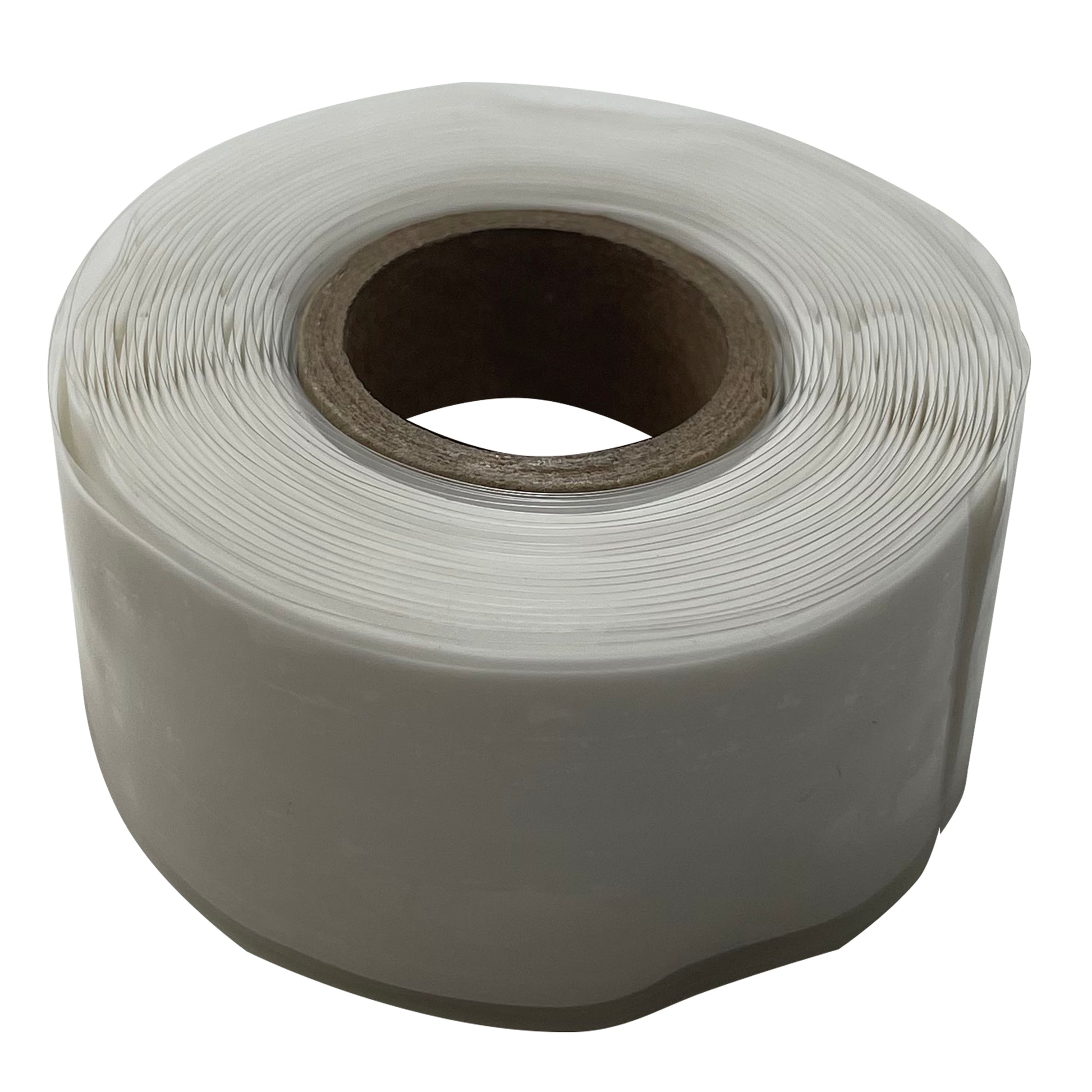 White Silicone Rescue Tape Self Fusing Waterproof Repair Wrap 1"W x 12'L x 20mm