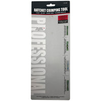 Heavy Duty Ergonomic Ratcheting Crimper Tool For 22-8 Gauge Heat Shrink Terminals