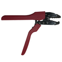 Heavy Duty Ergonomic Ratcheting Crimper Tool For 22-8 Gauge Heat Shrink Terminals