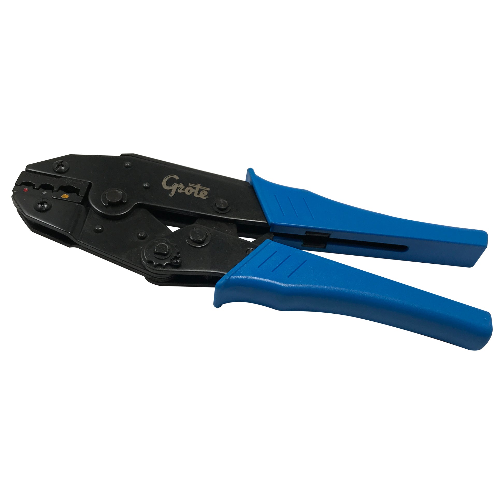 Grote Heavy Duty Ratcheting Crimper Tool for 22-10 Gauge Insulated Nylon & Vinyl PVC Terminals