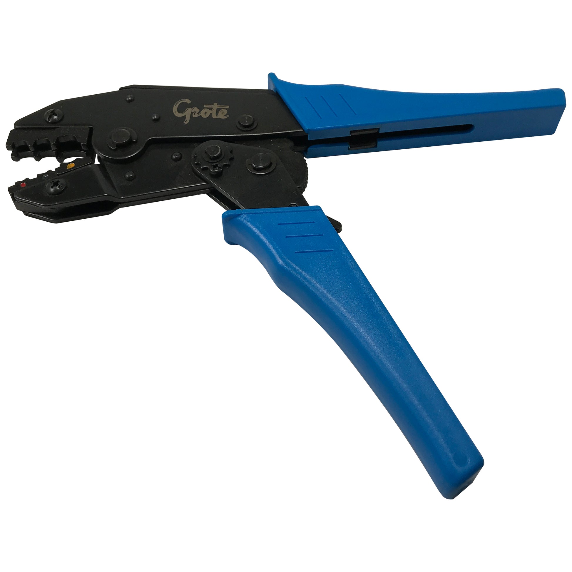Grote Heavy Duty Ratcheting Crimper Tool for 22-10 Gauge Insulated Nylon & Vinyl PVC Terminals