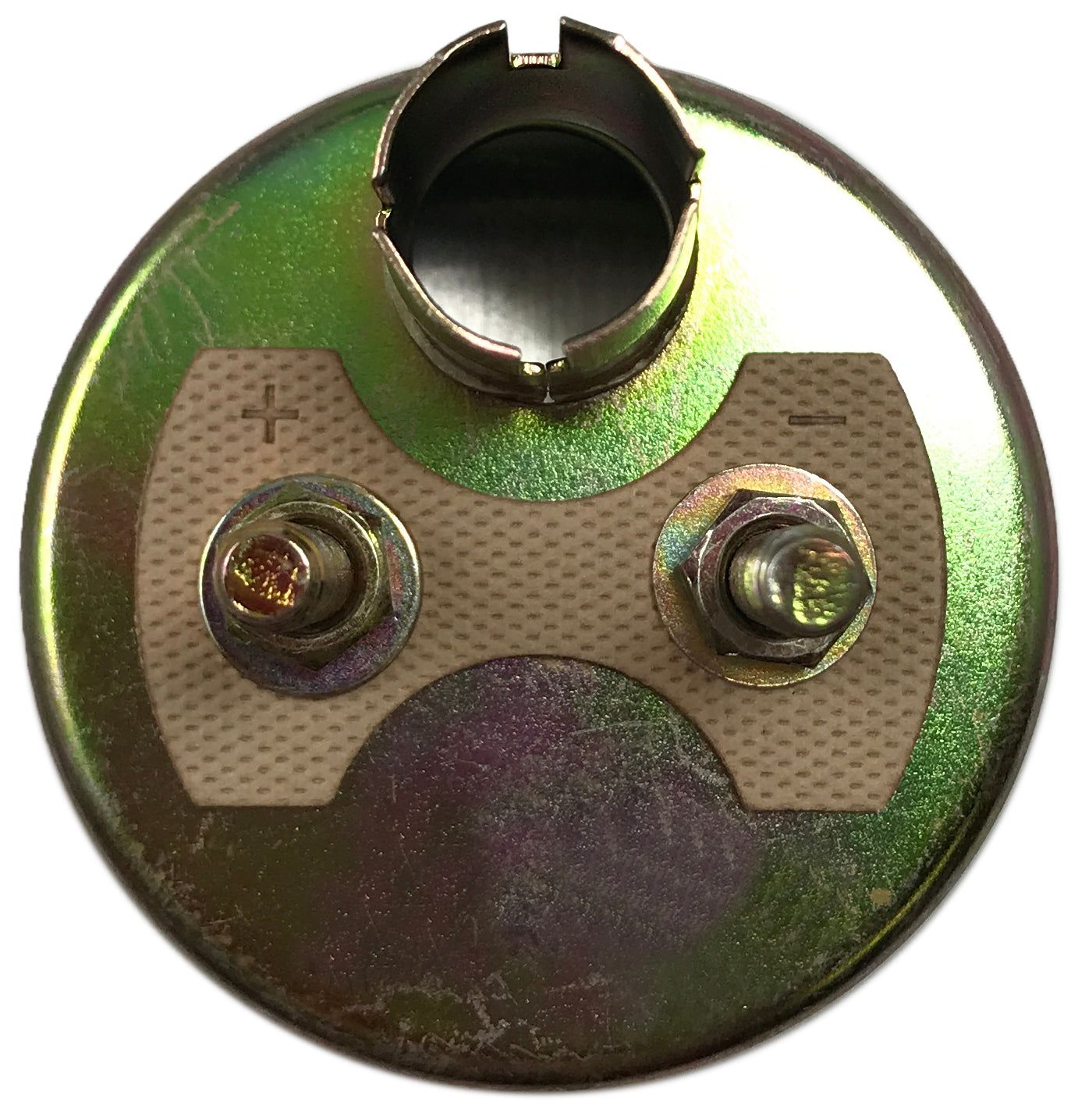 OPTA Chrome 2-1/16 in.  Ammeter 60-0-60 Amperes Gauge & Mount Kit in.