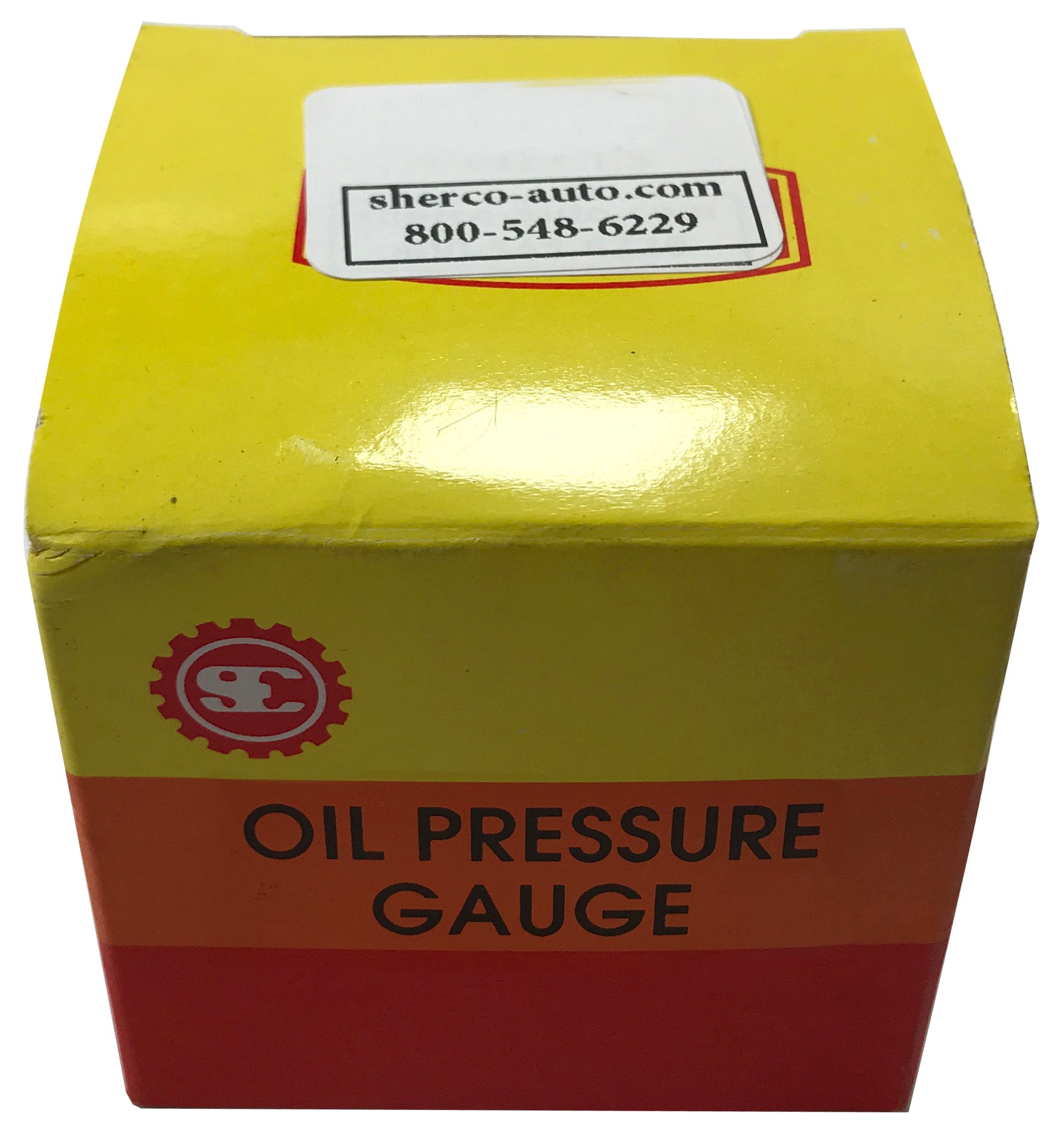 Sun East Chrome 2 in.  Inch Mechanical Oil Pressure Gauge Kit 0-80 PSI in.