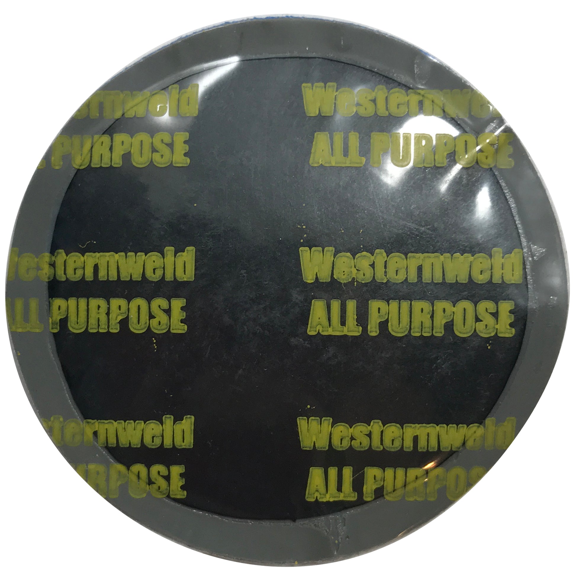 Western Weld 100 Pieces 2-1/8" Medium Round Reinforced Tire Repair Patch Pale - USA