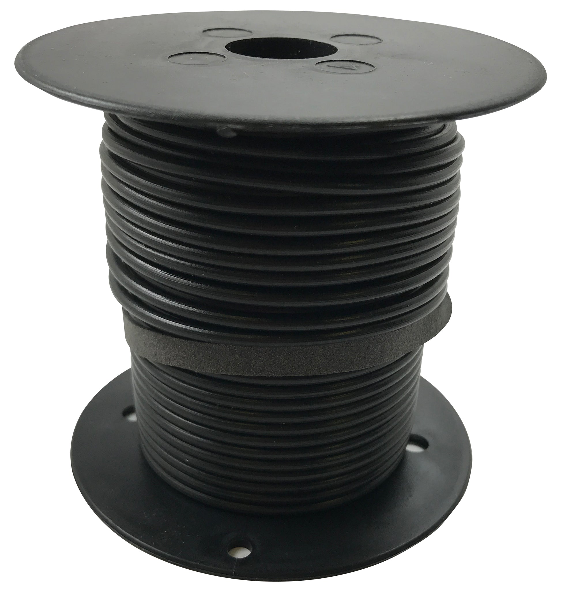 5 Spools Total of Black 100 FT. Automotive Electrical Primary Wire - 10 to 18 AWG Gauge