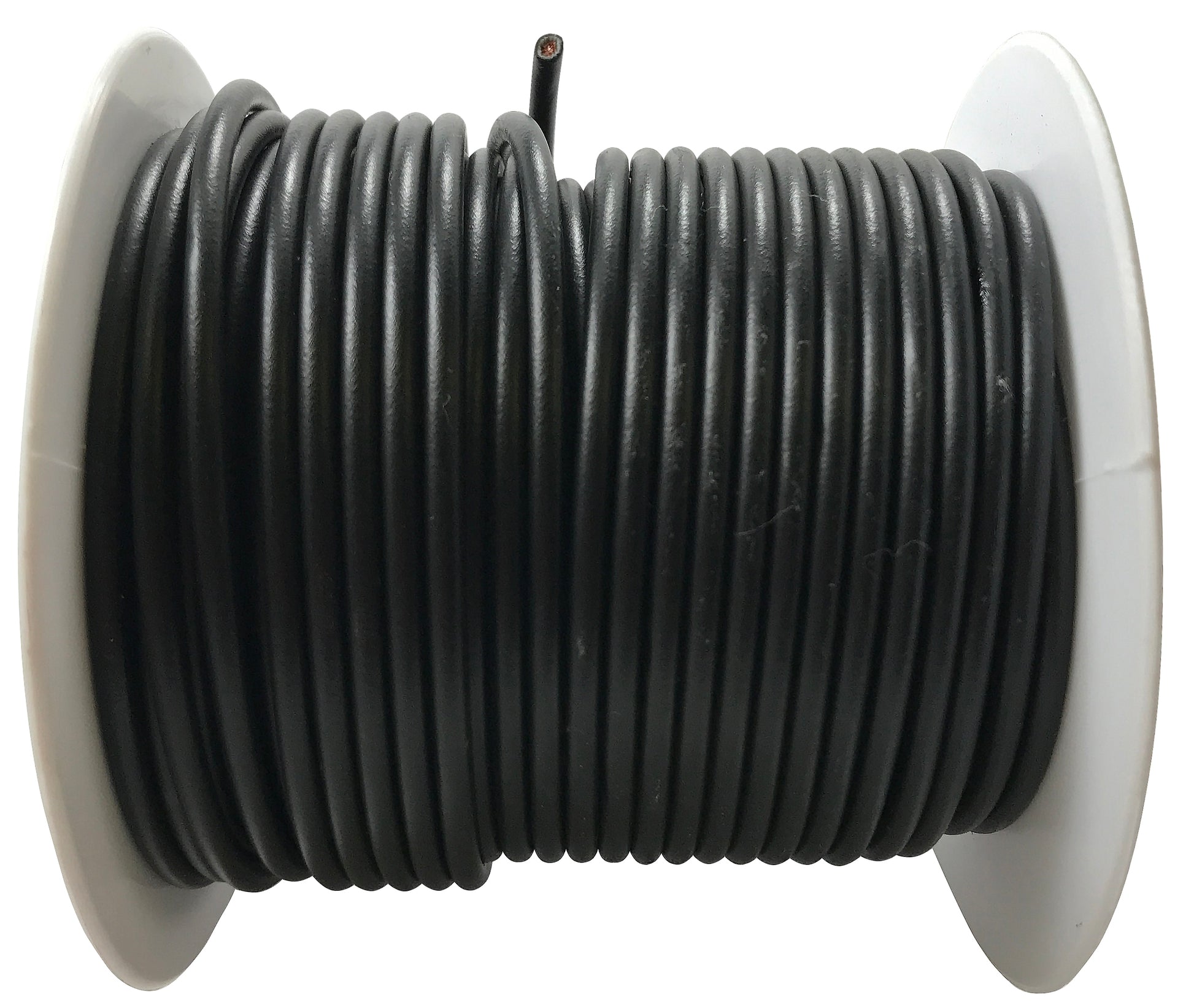 5 Spools Total of Black 100 FT. Automotive Electrical Primary Wire - 10 to 18 AWG Gauge