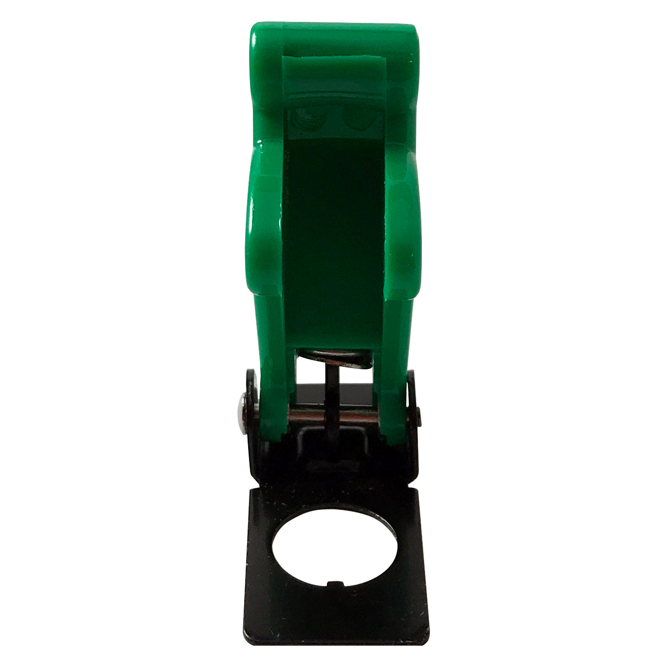 Green Flip Up Toggle Switch Guard Safety Cover - Aircraft Style