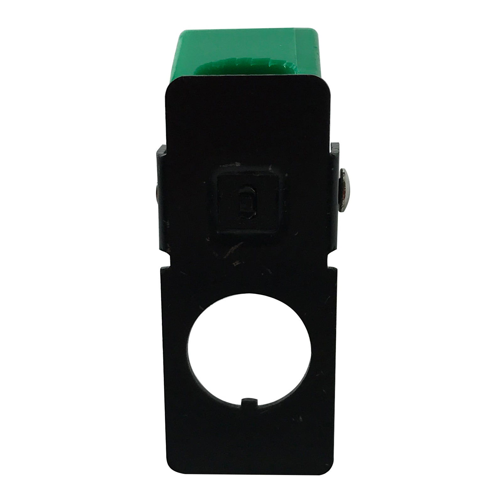 Green Flip Up Toggle Switch Guard Safety Cover - Aircraft Style
