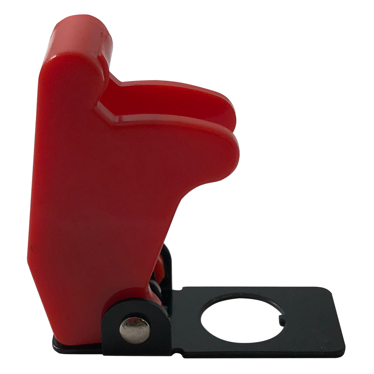 Red Flip Up Toggle Switch Guard Safety Cover - Aircraft Style