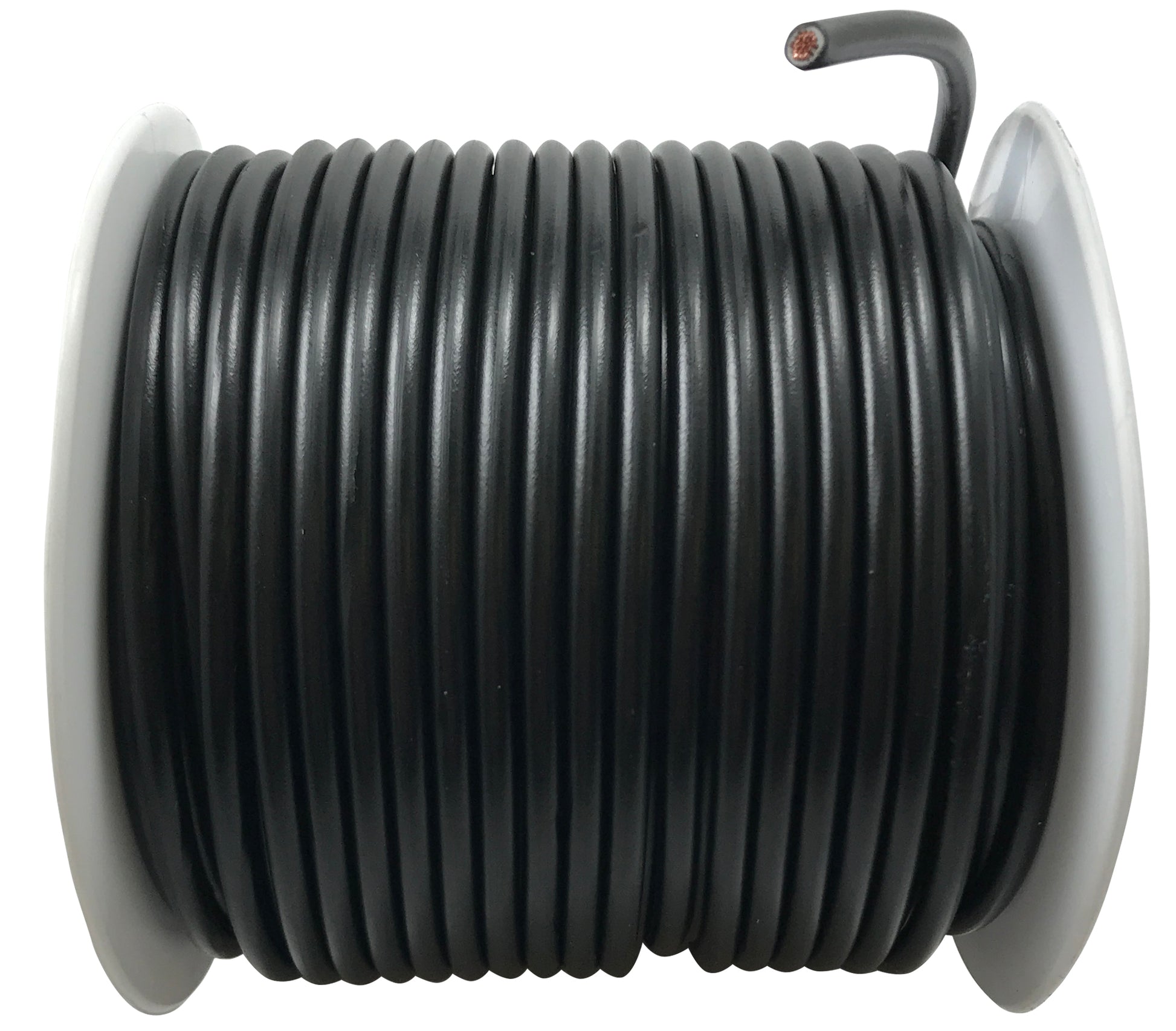 5 Spools Total of Black 100 FT. Automotive Electrical Primary Wire - 10 to 18 AWG Gauge