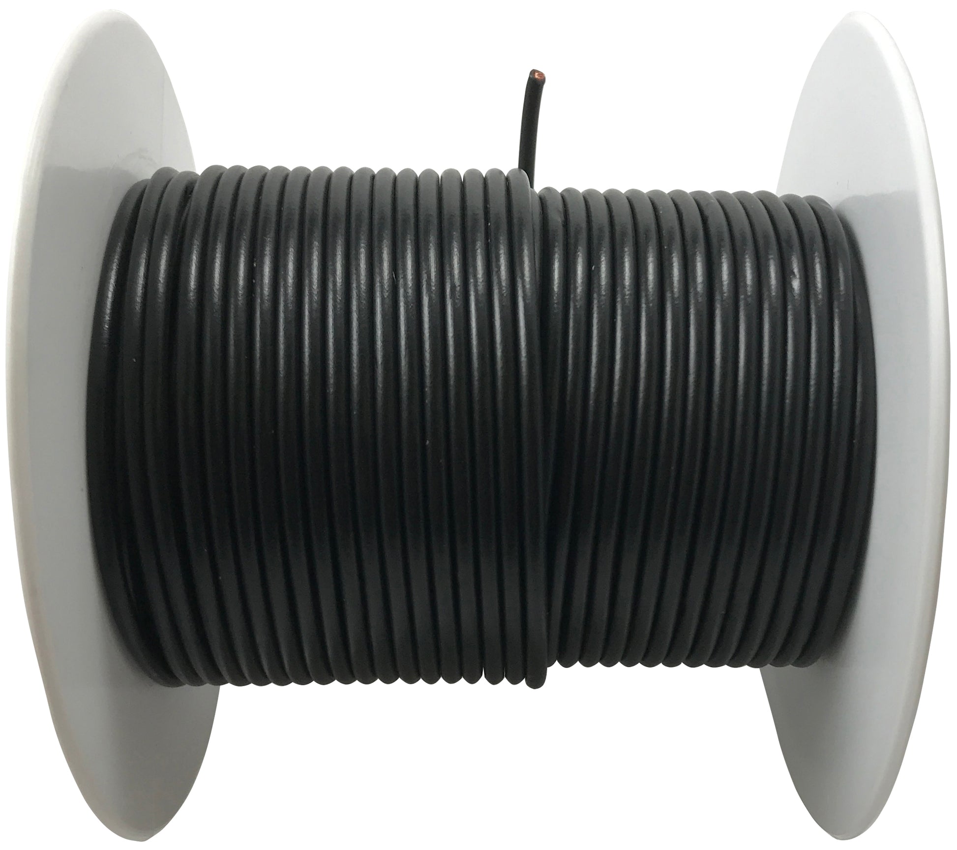 5 Spools Total of Black 100 FT. Automotive Electrical Primary Wire - 10 to 18 AWG Gauge
