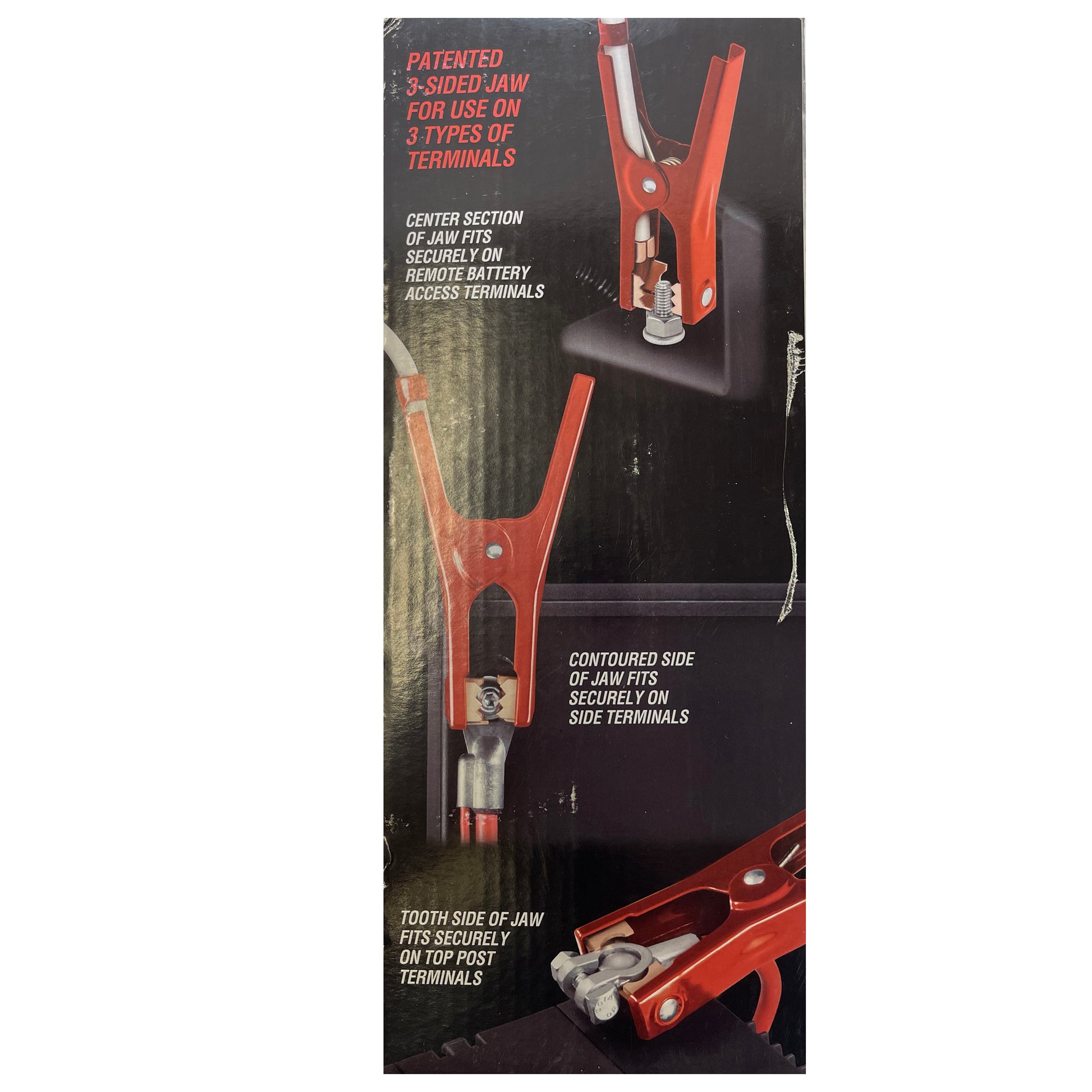 Deka 4 Gauge x 16 FT Copper Booster Jumper Cables Clamp Car Battery & Case USA