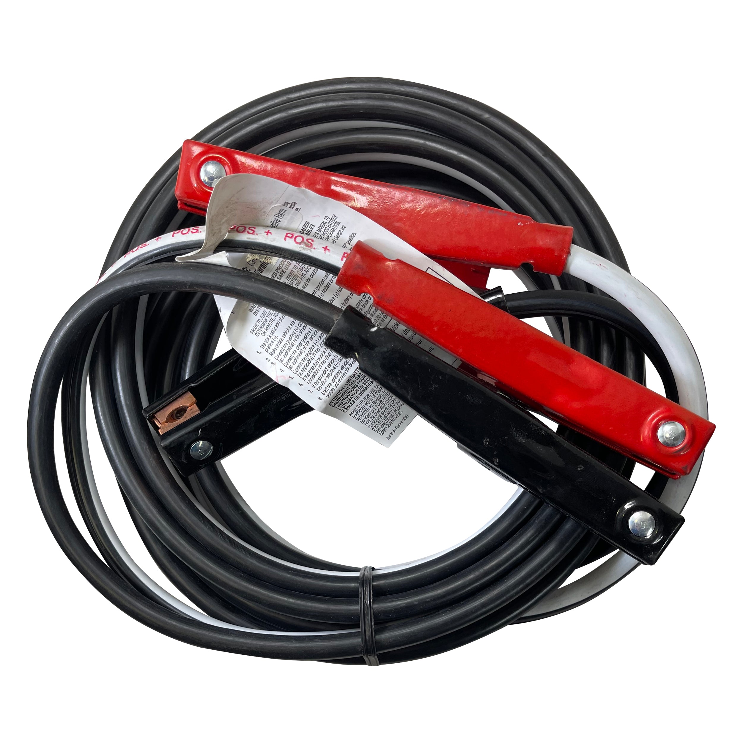 ヘビカーゴ Deka 4 Gauge x 16 FT Copper Booster Jumper Cables Clamp Car