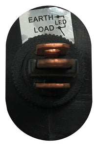 Green LED Illuminated Rocker Switch ON / OFF SPST - 16 Amps @ 12 Volt