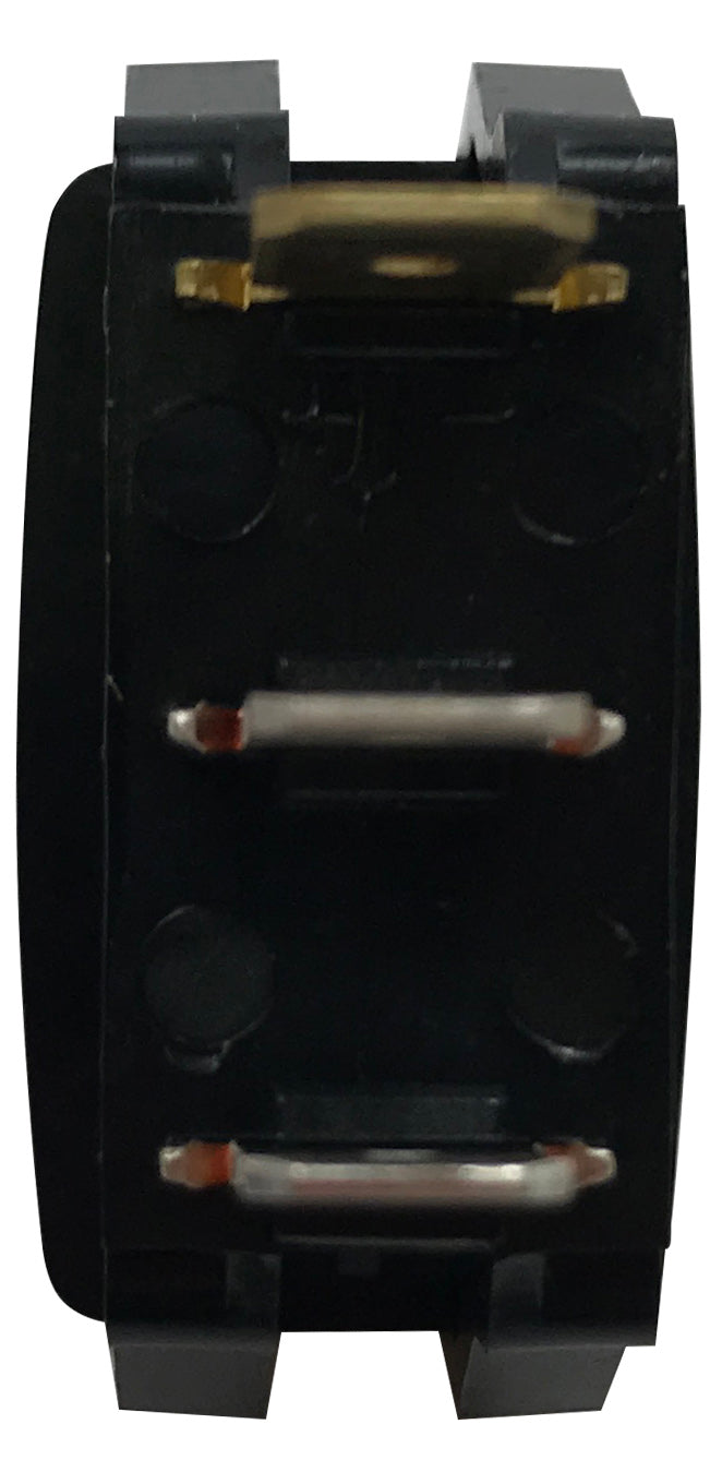 Universal Amber Illuminated Rocker Switch ON / OFF SPST - 20 Amps @ 12 Volt