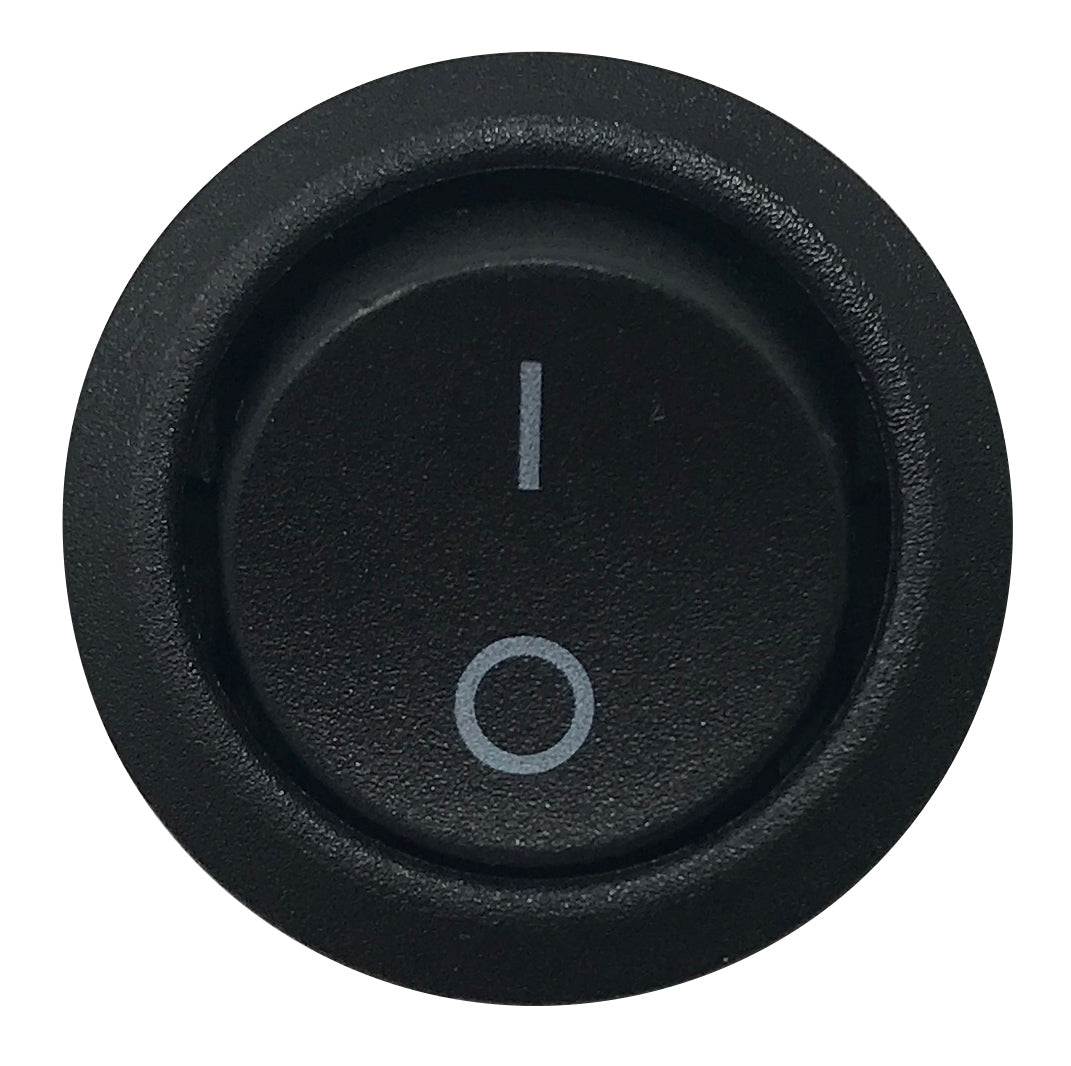 Round Rocker Momentary Switch ON / OFF - 20 Amps @ 12 Volt
