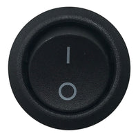 Round Rocker Momentary Switch ON / OFF - 20 Amps @ 12 Volt