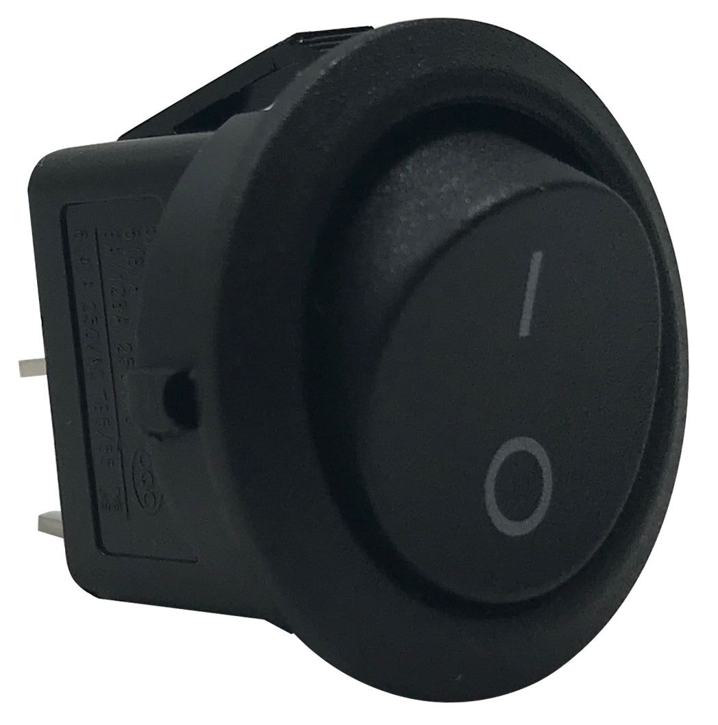 Round Rocker Momentary Switch - 20A 12V, 21mm - 1 or 4 Pack – Sherco ...