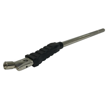 Angled Head Steel Tire Valve Stem Core Puller With Rubber Block Repair Tool