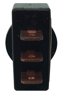 Universal Amber Illuminated ON / OFF Toggle Switch SPST - 20 Amp @ 12 Volt