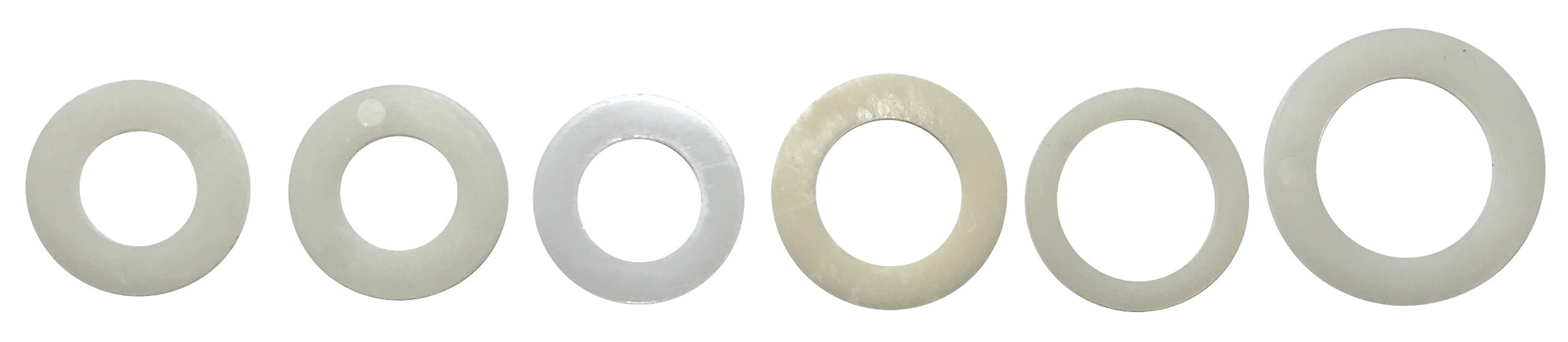 100 Piece Nylon Oil Drain Plug Gasket Assortment Kit