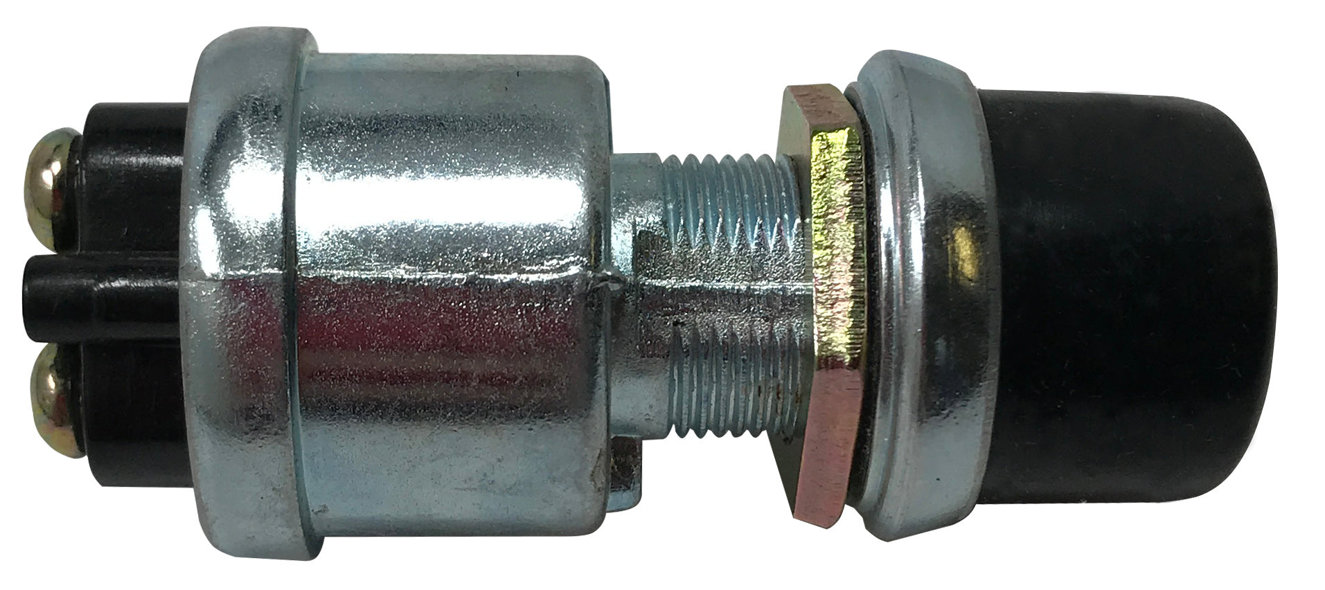 Die Cast Solenoid / Ignition Starter Momentary Push On Button Switch - 12V 10A