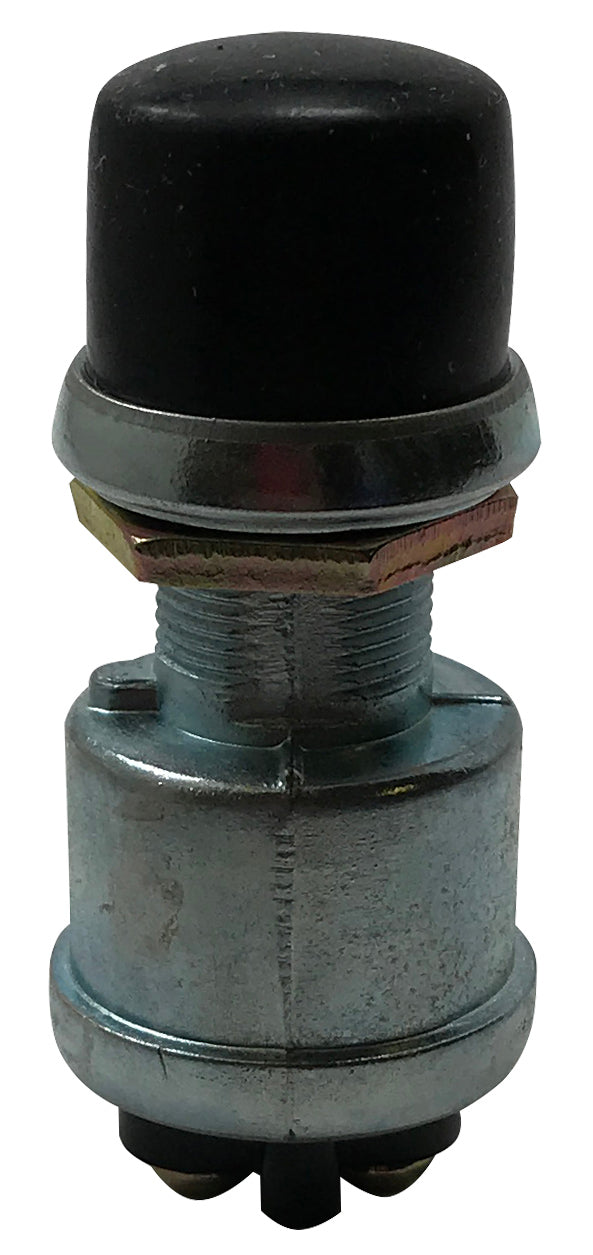 Die Cast Solenoid / Ignition Starter Momentary Push On Button Switch - 12V 10A