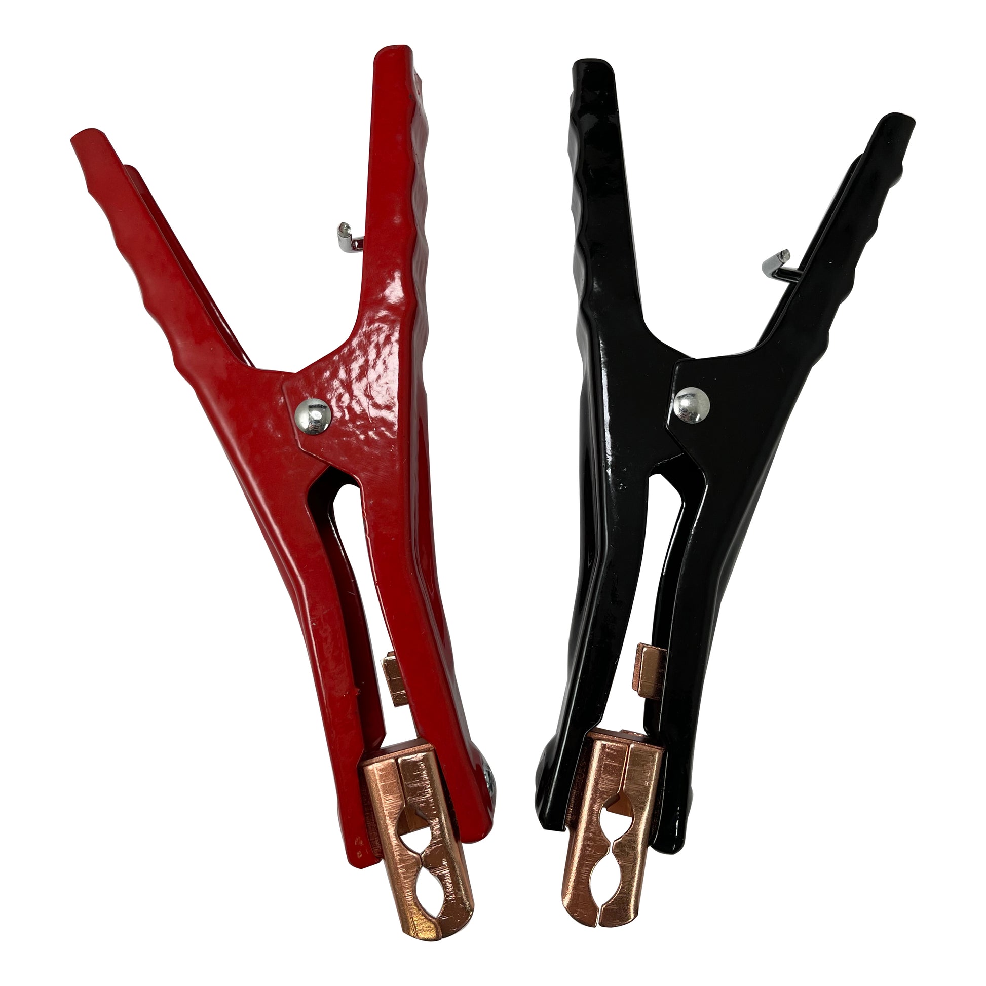 500E Heavy Duty Replacement 4-8 AWG Battery Jumper Booster Cable Clamps - Pair