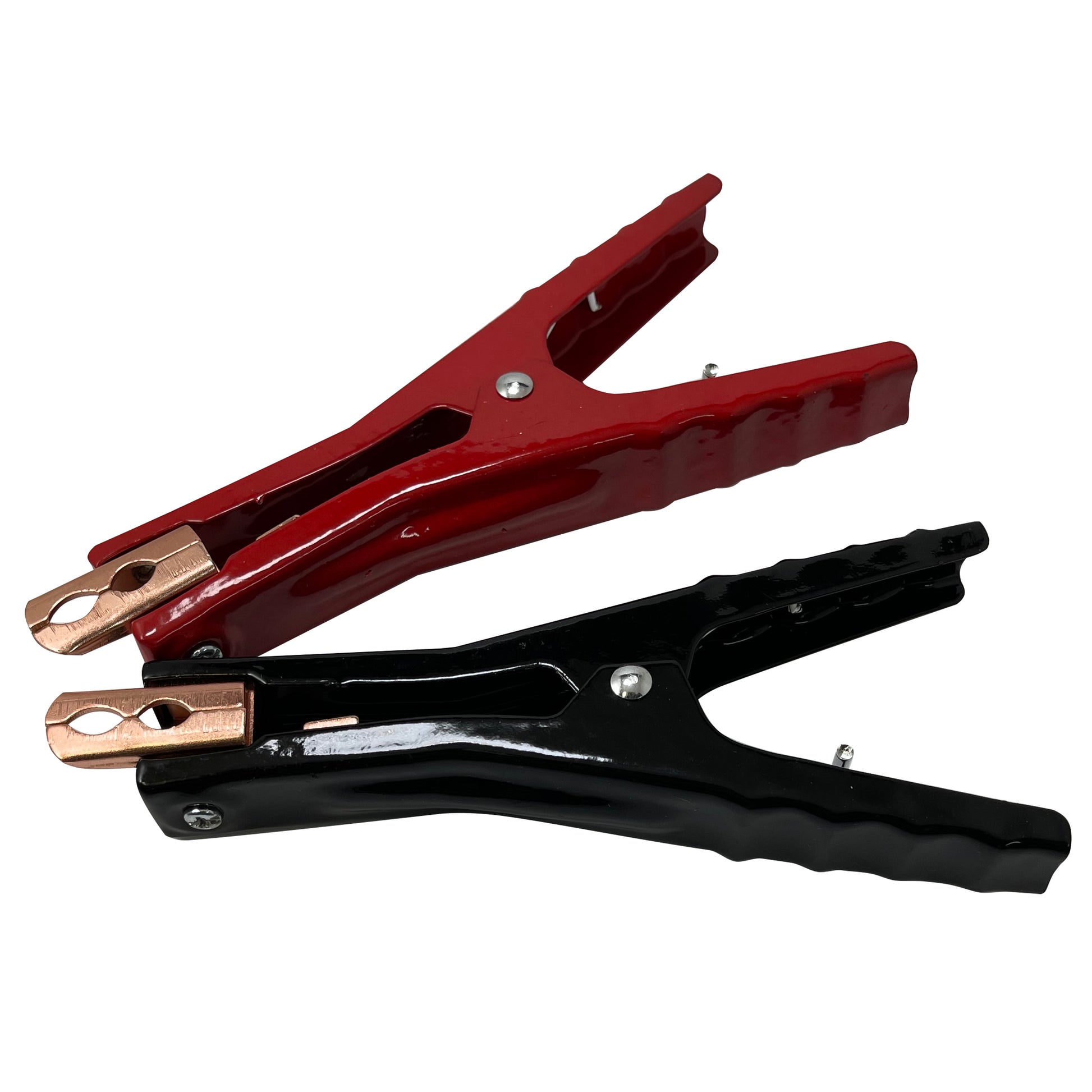 500E Heavy Duty Replacement 4-8 AWG Battery Jumper Booster Cable Clamps - Pair