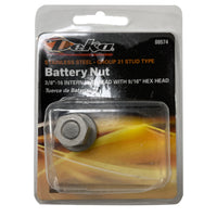 Group 31 Stud Type Battery Terminal Nut 3/8" -16 With 9/16" Hex Head