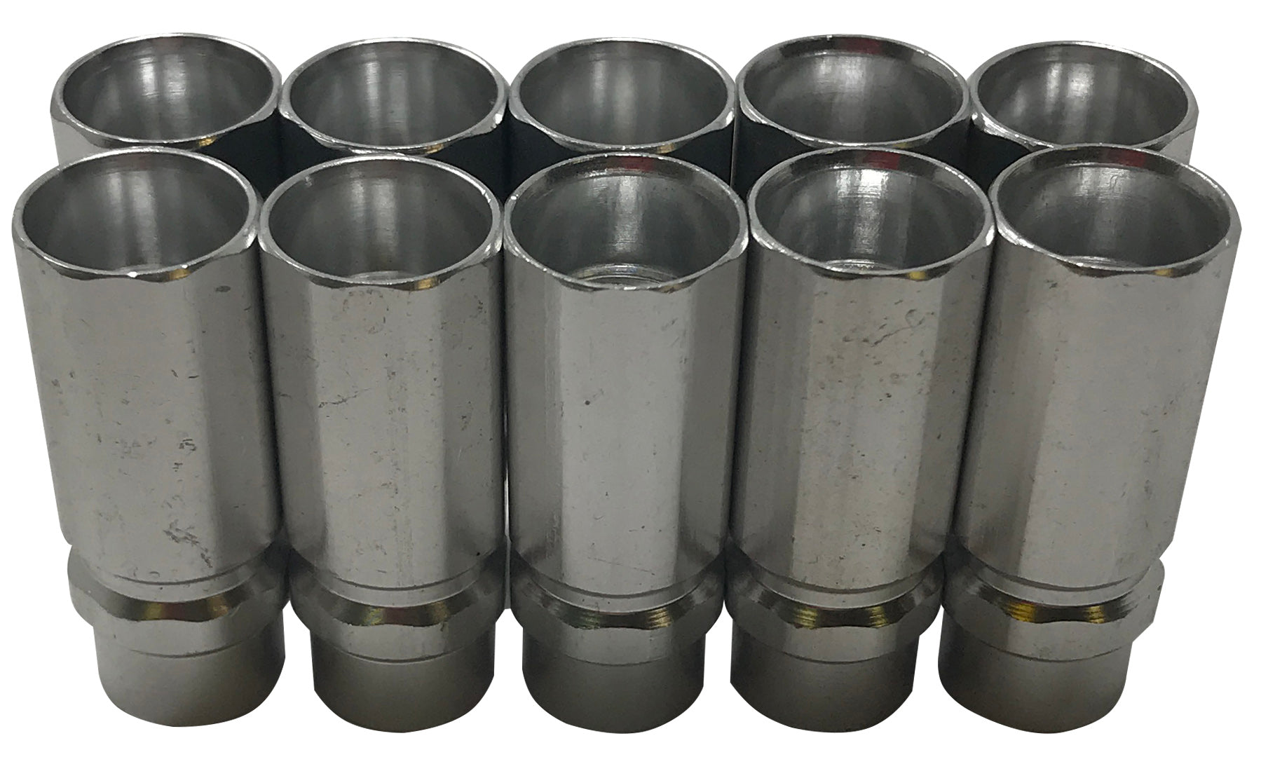 10 Piece OE Style Low Side Port Adapter R-134a A/C Service Valve Fittings