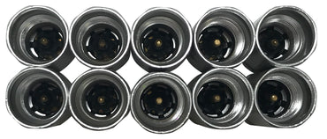 10 Piece OE Style Low Side Port Adapter R-134a A/C Service Valve Fittings