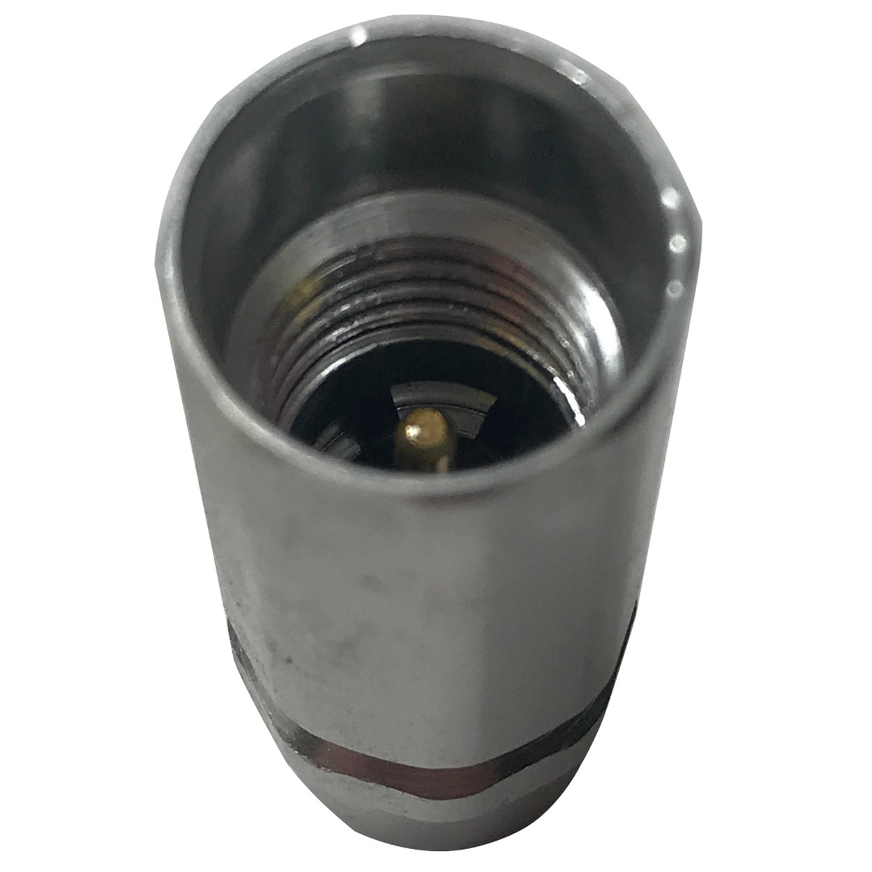 Factory OE Style R134a Low Side Primary Seal Fitting with female threads for Ford - Aluminum