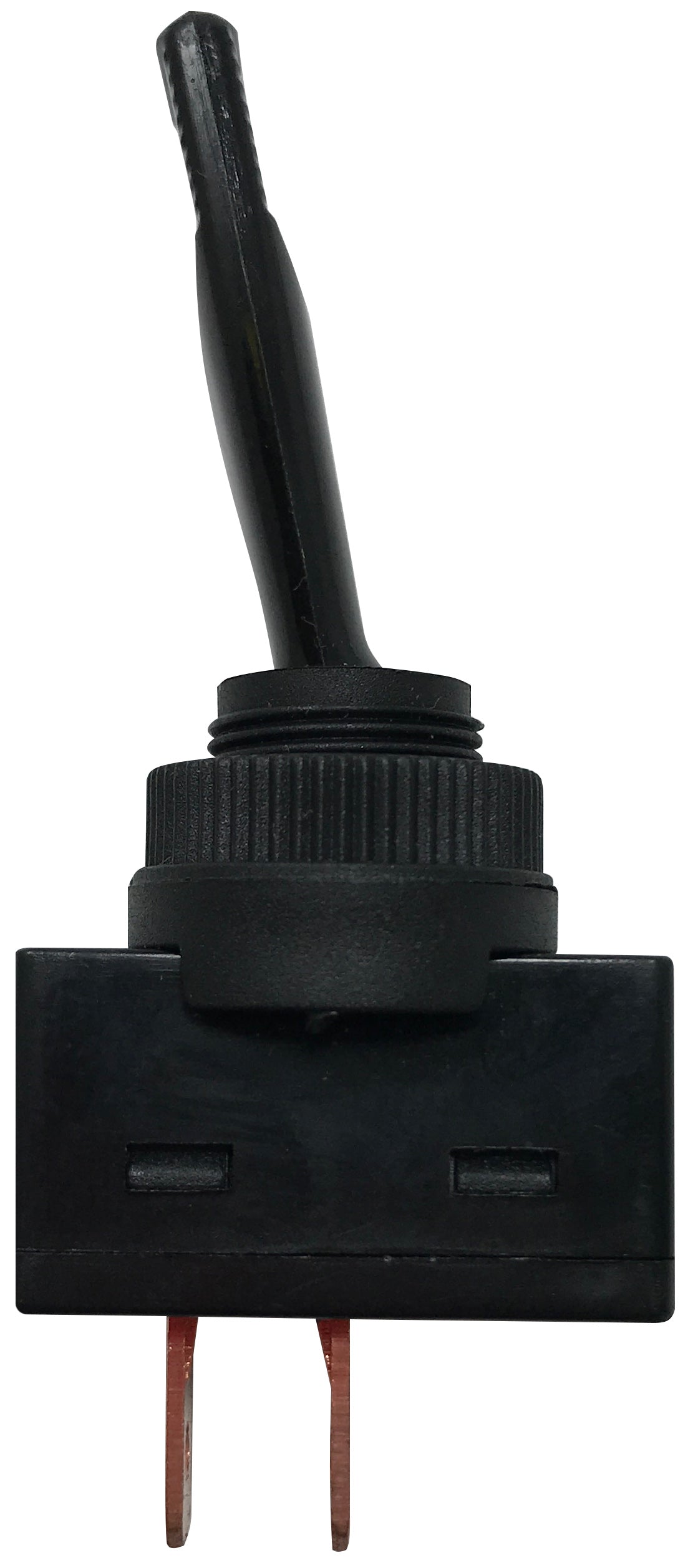 Universal Black Plastic ON / OFF Toggle Switch SPST - 12 Volt @ 10 Amps