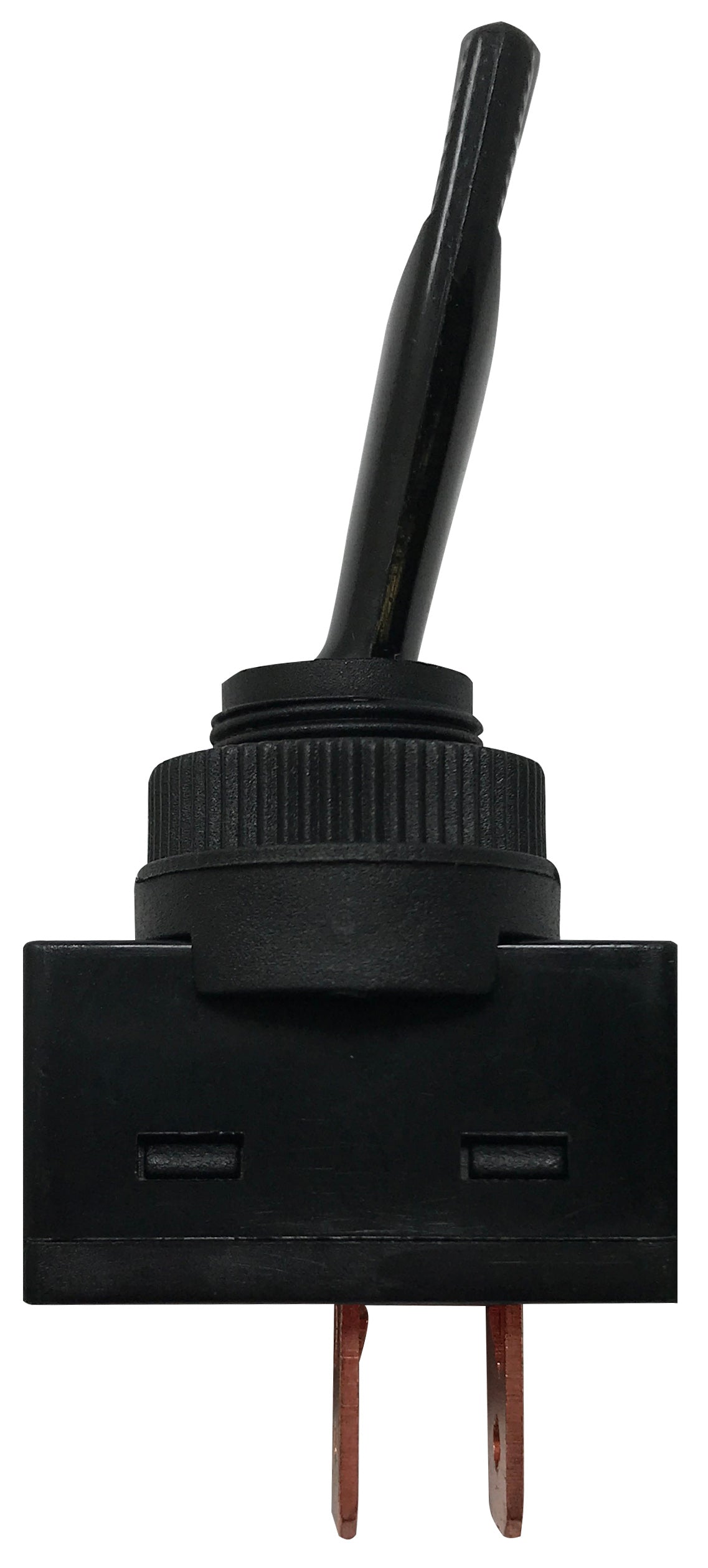 Universal Black Plastic ON / OFF Toggle Switch SPST - 12 Volt @ 10 Amps