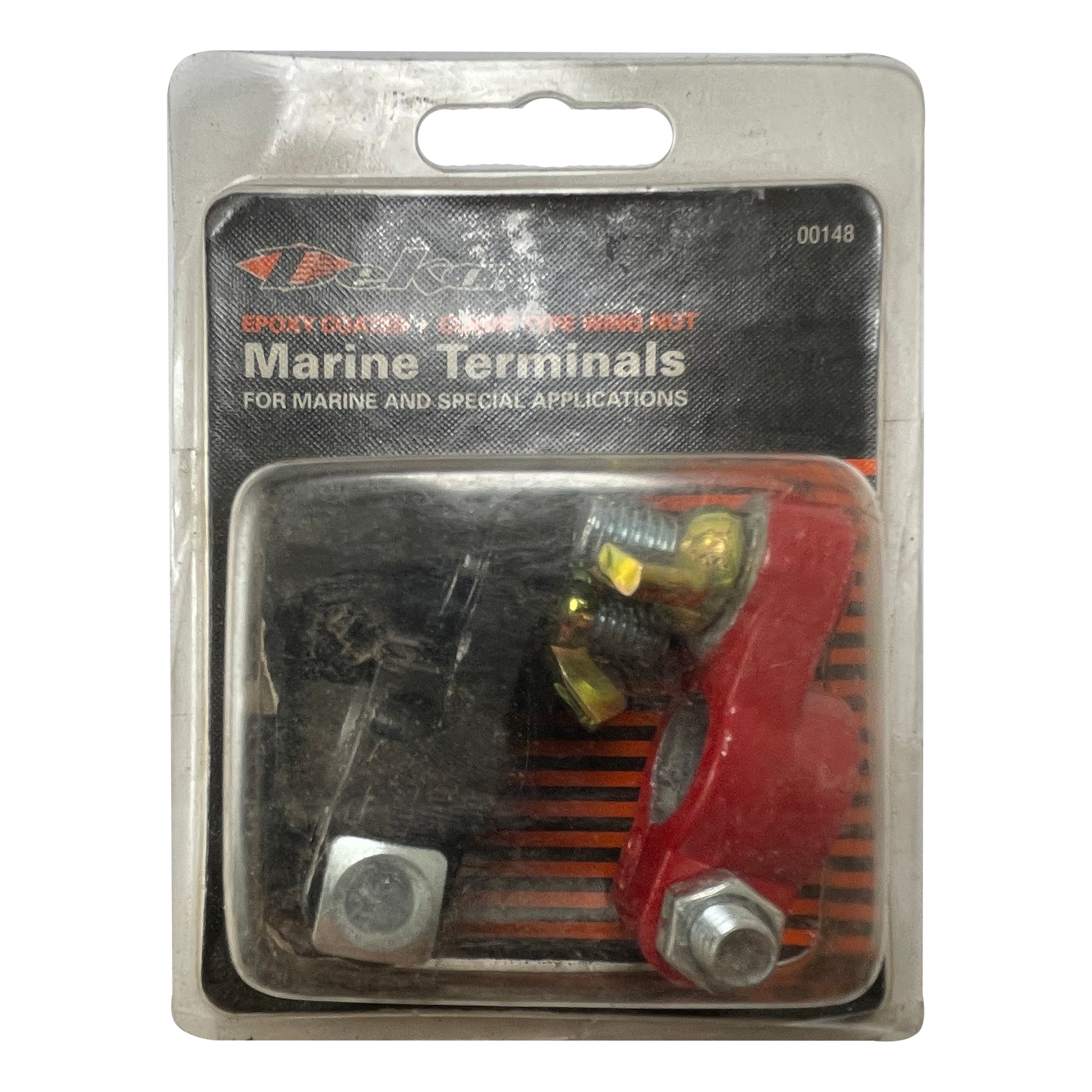 Deka # 00148 Universal Red & Black Epoxy Marine Battery Terminals & Wing Nut