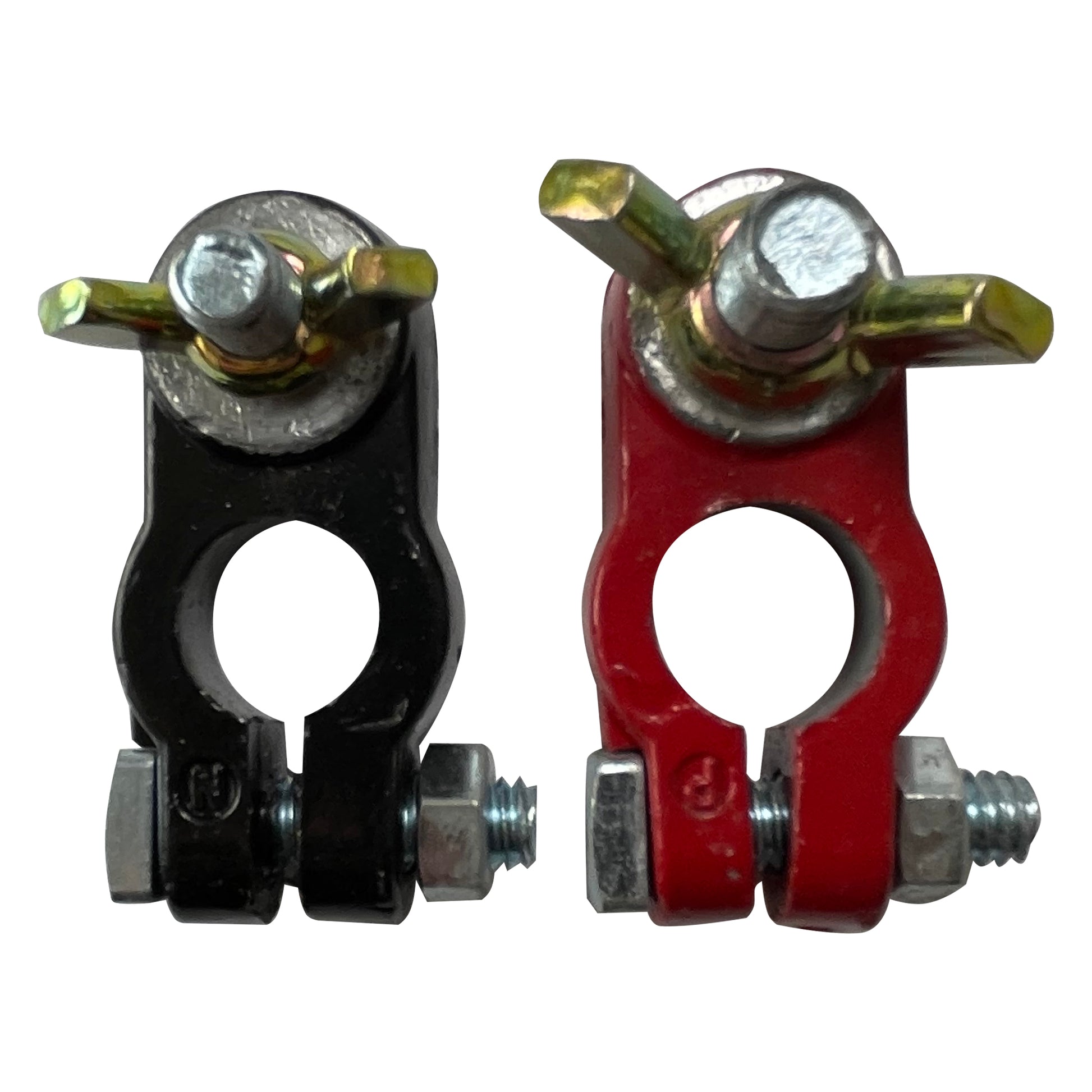 Deka # 00148 Universal Red & Black Epoxy Marine Battery Terminals & Wing Nut