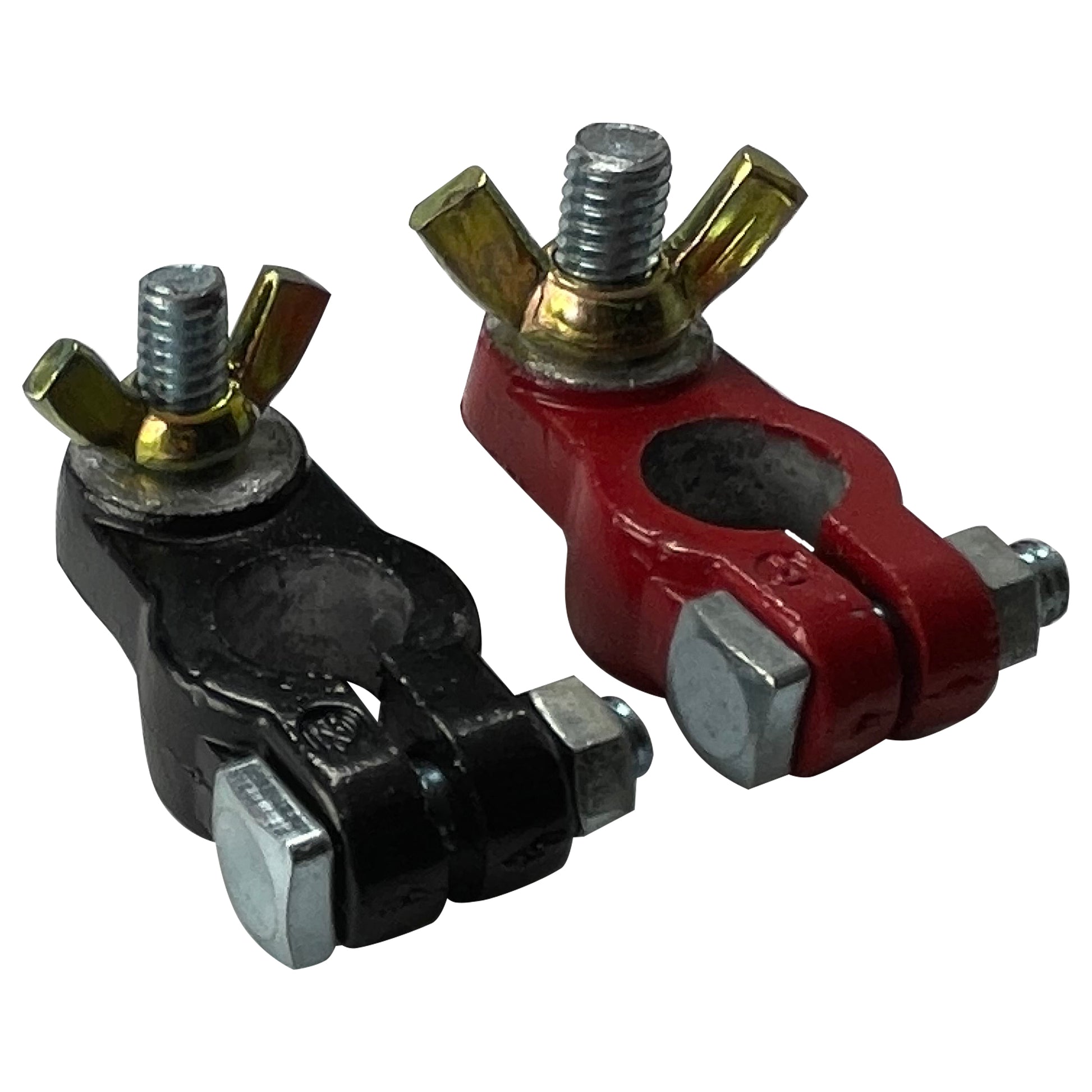 Deka # 00148 Universal Red & Black Epoxy Marine Battery Terminals & Wing Nut