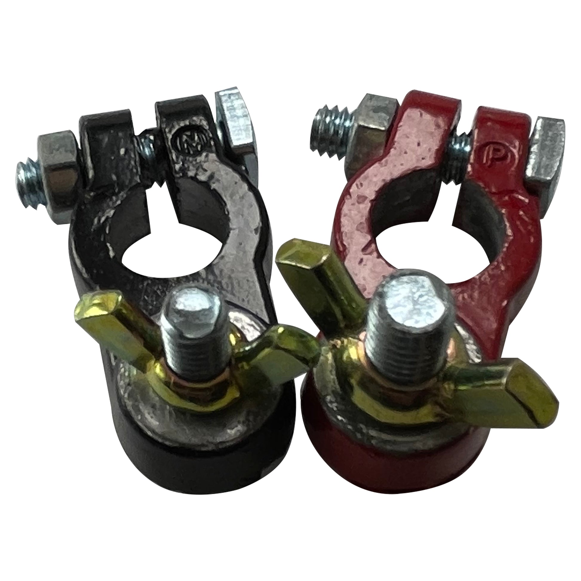 Deka # 00148 Universal Red & Black Epoxy Marine Battery Terminals & Wing Nut